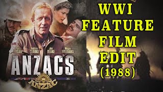 quotAnzacs The War Down Underquot 1988  Amazing WW1 Australian Feature Film [upl. by Mloclam]