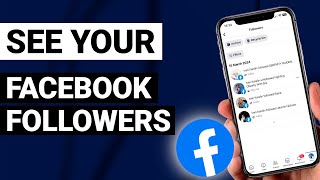 How To See Your Followers On Facebook  Full Guide 2024 [upl. by Ahtiekal]