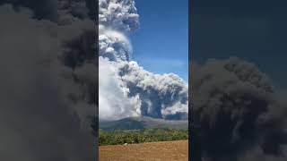 Mt Kanlaon erupts December 9 2024 [upl. by Eniretak129]