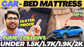 Best Car Travel Inflatable Mattress Air Bed⚡Best Car Air Bed⚡Best Car Inflatable Mattress In India [upl. by Nnylassej829]