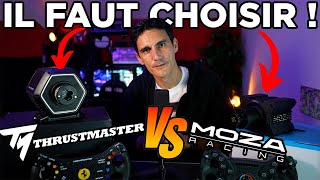 T818 DD ou Moza R9 V2 🏁Le duel🔥Nouveau logiciel Thrustmaster pour révolutionner son Direct Drive [upl. by Nikal]