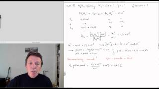 21 VWO Rekenen zuren en basen 3  scheikunde  Scheikundelessennl [upl. by Einaffit]