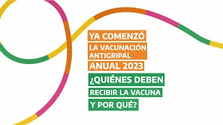 Vacunación antigripal 2023 [upl. by Atok]