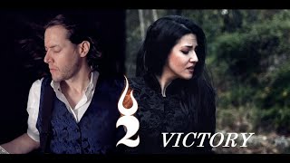 VICTORY TWO STEPS FROM HELL  Marialena Trikoglou ft James Vyrtus [upl. by Notsirt]