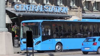 Buss Göteborg Bussar 2017  Blue Bus Gothenburg [upl. by Dean198]