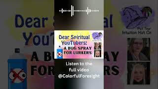 RECAP Spiritual YouTubers using a lurker spray bug Full Video link in Description below [upl. by Levy144]