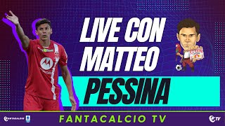 LIVE con PESSINA FantaCharity  CONSIGLI 8ª  LOFTUS THAUVIN BENEDYCZAK  FANTACALCIO TV 171024 [upl. by Osicnarf]