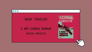 Book trailer  E não sobrou nenhum Agatha Christie [upl. by Eanat258]