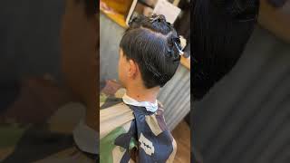 Modern Quiff X Taper fade Haircut haircut barbershop supremobarber barberlife ReggieBarber [upl. by Namyaw]