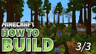 How to Build Redwood Forest in Minecraft Redwood Forest 33 [upl. by Gearard]