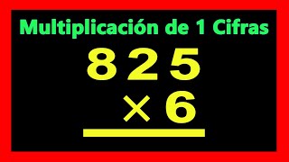 ✅👉 Multiplicaciones de 1 cifra con la Prueba del 9 [upl. by Aled]