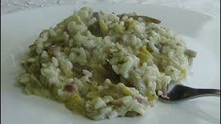 Risotto allonda con carciofi e crescenza [upl. by Lambert]