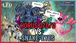 The Deck does not make the Duelist  DDD vs SnakeEyes YuGiOh Master Duel [upl. by Alema]