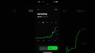 Gamestop Aktie hebt ab 🚀 aktien2024 aktien gamestop [upl. by Jallier]