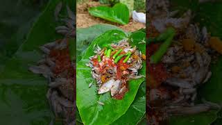 Small fish recipe 🐟🐠🦐 village adivasi style short fishrecipe [upl. by Rosina]