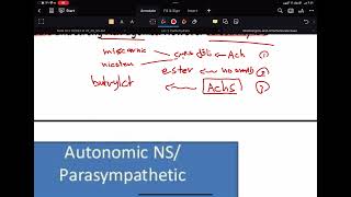 كيمياء صيدلانية عضوية Cholinergics and Anticholinesterase L3 [upl. by Ennovoj]