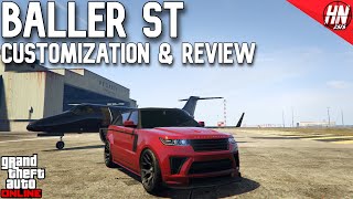 Gallivanter Baller ST Customization amp Review  GTA Online [upl. by Idzik]