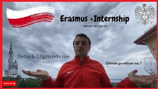 Polonya ‘da  Torun  Erasmus Internship yapmak MANTIKLI MI  🤔erasmus polonyadayasam [upl. by Amliv707]