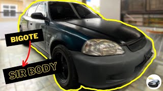 Honda Civic Bigote to SiR Body Conversion  Civic Vlog 21 [upl. by Lisetta]