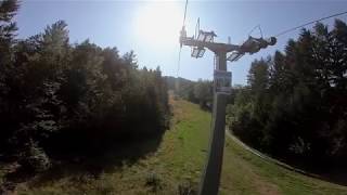 Bergfahrt Sessellift Hohen Bogen im Bayerischen Wald [upl. by Eyram]