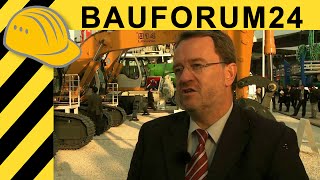 Liebherr Raupenbagger Interview auf der bauma China [upl. by Alegnasor]