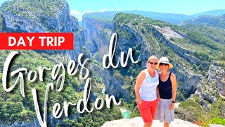 Europe’s greatest canyon Gorges du Verdon  Day Trip from Nice France [upl. by Peirsen]