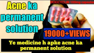 DOXYCYCLINE 100mg capsules  Doxycycline dosage for acne how long  doxin 100  shopoholicheena [upl. by Hurlow]