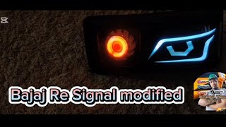 Signal light Modified For Bajaj Re [upl. by Anoniw]