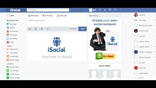 Best Social Network PHP Script [upl. by Annmarie]