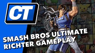 Super Smash Bros Ultimate  Richter Combo Exhibition [upl. by Annelak645]