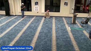 Isha Prayer October 22nd [upl. by Mae]