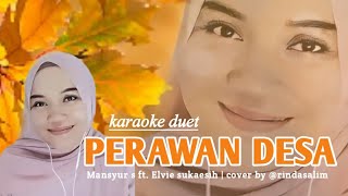 PERAWAN DESA  KARAOKE DUET TANPA VOCAL COWOK [upl. by Natka]