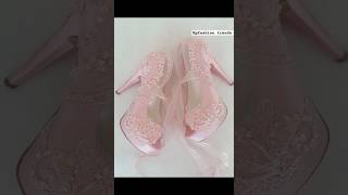 new bridal 👠 heels shorts trending wedding high heels [upl. by Neeloj63]