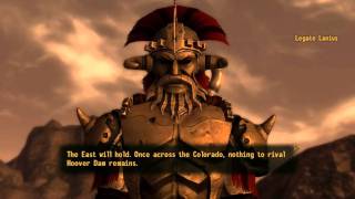 Fallout New Vegas  Max Speech Final Boss Lanius [upl. by Akihc128]