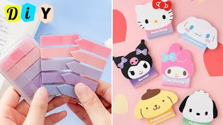 🌷Cute stationery  How to make stationery supplies at home  handmade stationery easy crafts [upl. by Yumuk984]