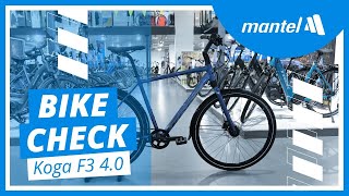 Koga F3 40 Stadsfiets Bike Check [upl. by Ahsemrak]