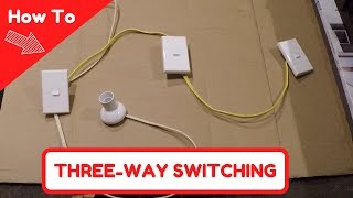 How To Wire 3 Way Switching [upl. by Cinomod301]