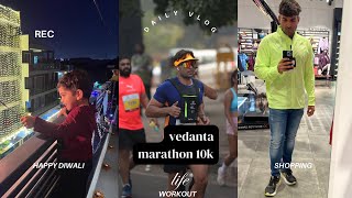 Triathlete life  Vedanta half marathon New Delhi [upl. by Hussar]