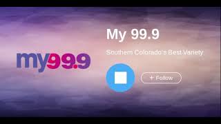 KVUUFM My 999 Pueblo CO Station ID January 18 2021 at 653 PM [upl. by Ssyla]