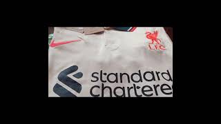 LFC Away Kit 2122 Fan Version Liverpool jersey kit epl [upl. by Noffihc]