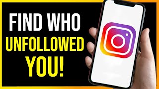 How to Find Unfollowers on Instagram 2023 EASY [upl. by Annaer941]