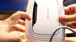 TP Link TL WR841N Wireless N Router setup and installation [upl. by Adall887]