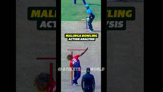 Lasith Malinga Bowling Action Analysis❗️Best yorker bowler❓ [upl. by Akimot]