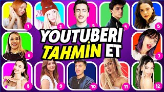 Videolarda Gizlenmiş 👀 Youtuberı Tahmin Et🎉❤ [upl. by Aisetal]