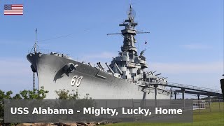 USS Alabama  How to make a B52 look small [upl. by Laud553]