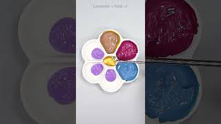 Lavender vs random colors colormixing oddlysatisfying asmr shortvideo [upl. by Niamrej206]