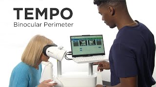 TEMPO – The comfortable binocular perimeter from Topcon Healthcare [upl. by Aicercul]