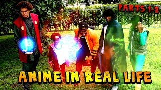 Anime in real life  Naruto  Parts 12 [upl. by Worthy]