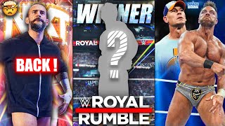 WHAT  AB Aayega CM PUNK NXT Mein 🤯CONFIRMED ROYAL Rumble 2024 WINNER SPOILER LA Knight Return [upl. by Eibrad]