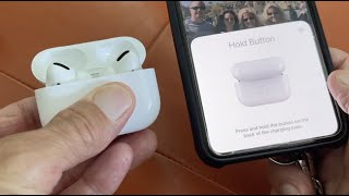 What does the button on the back of my AirPods Pro case do [upl. by Sefton]